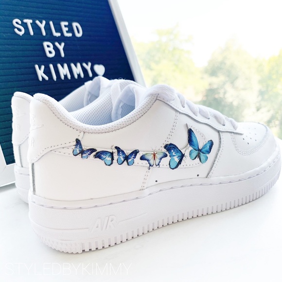CUSTOM NIKE AIR FORCE 1 Low Sneakers Shoes NWT - Picture 2 of 5
